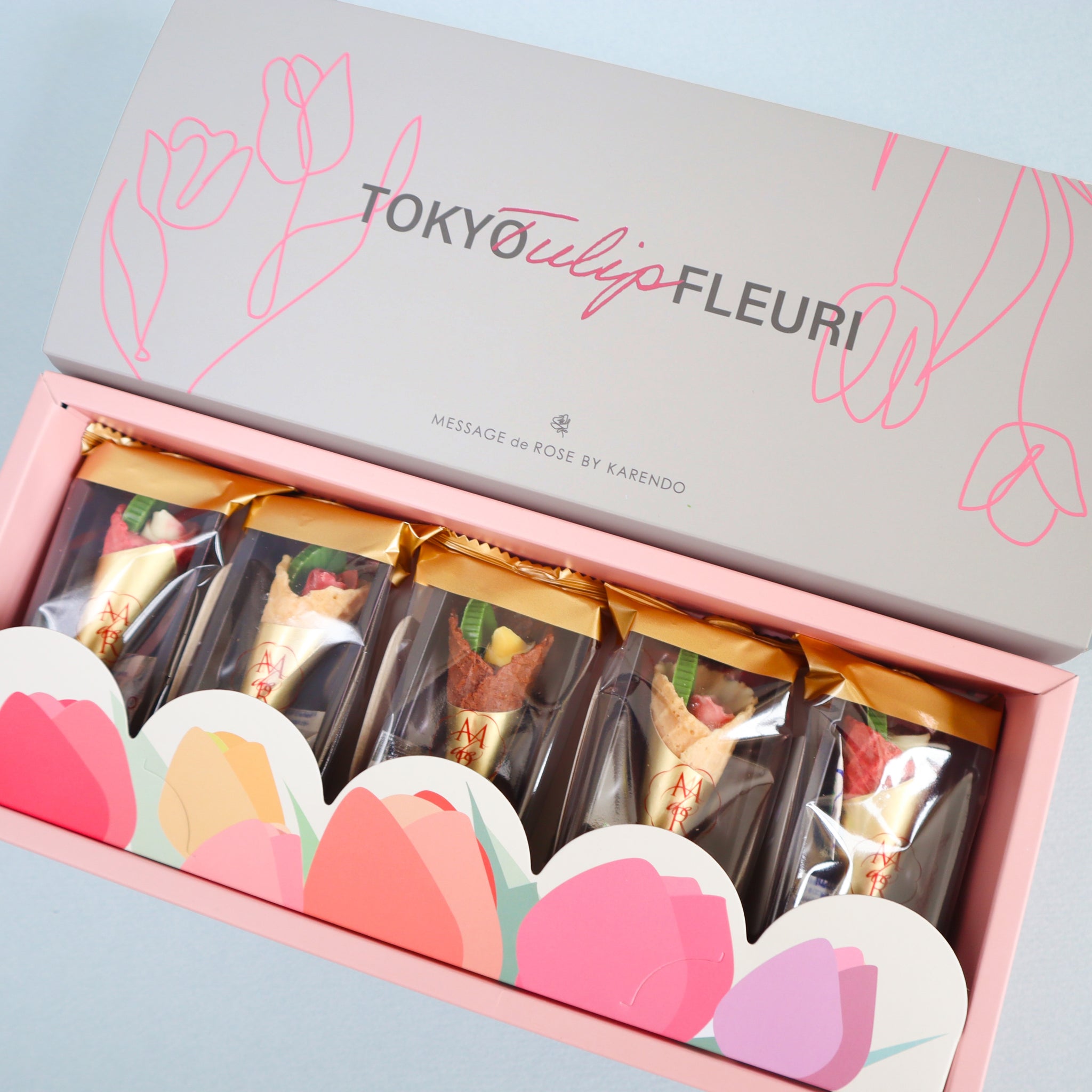 【めざましテレビご紹介！】TOKYO コーンフルーリ・チューリップ＜5本入＞