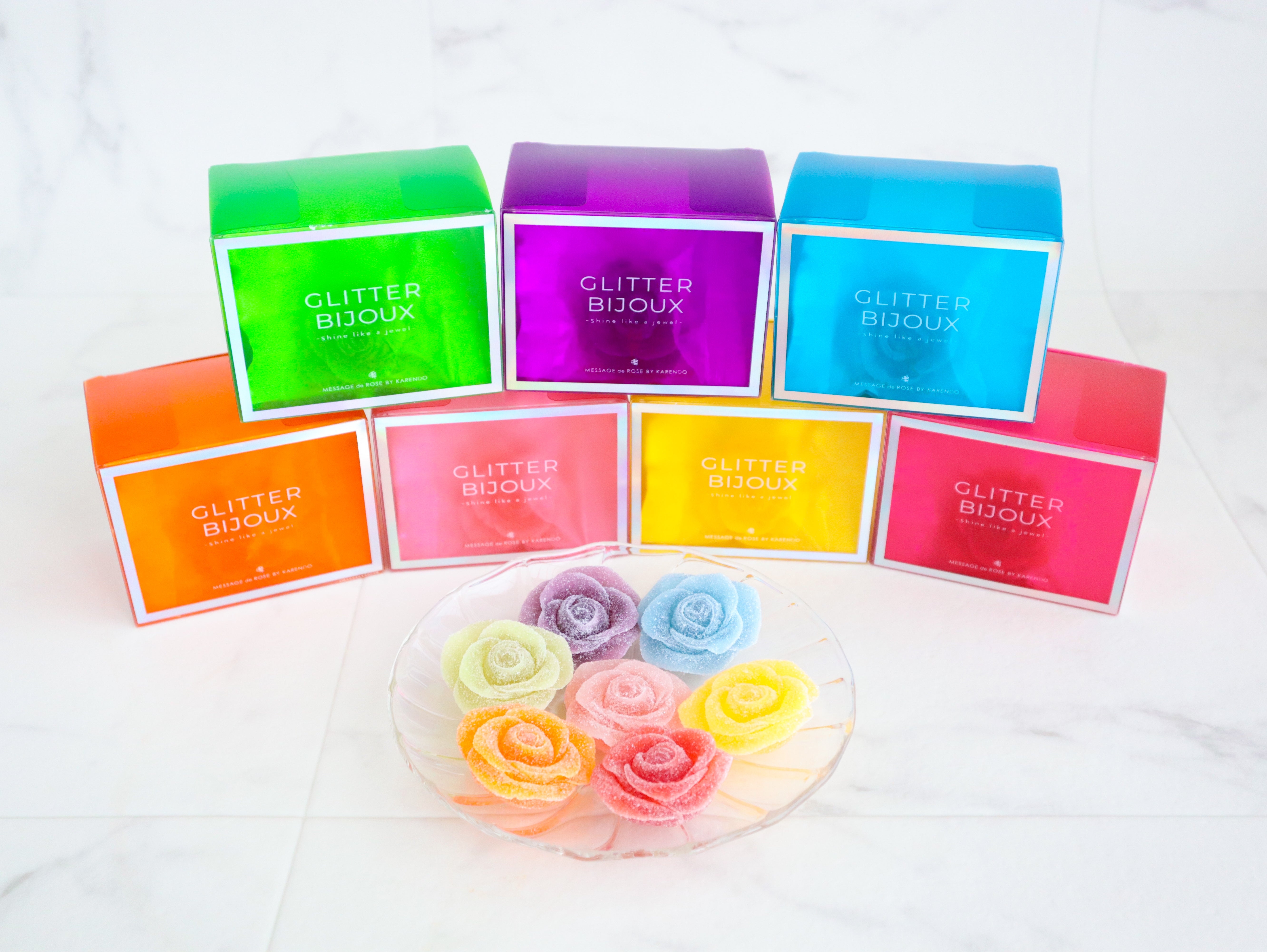 ＜新発売！新食感グミ＞グリッタービジュ・スクエア＜全7種＞
