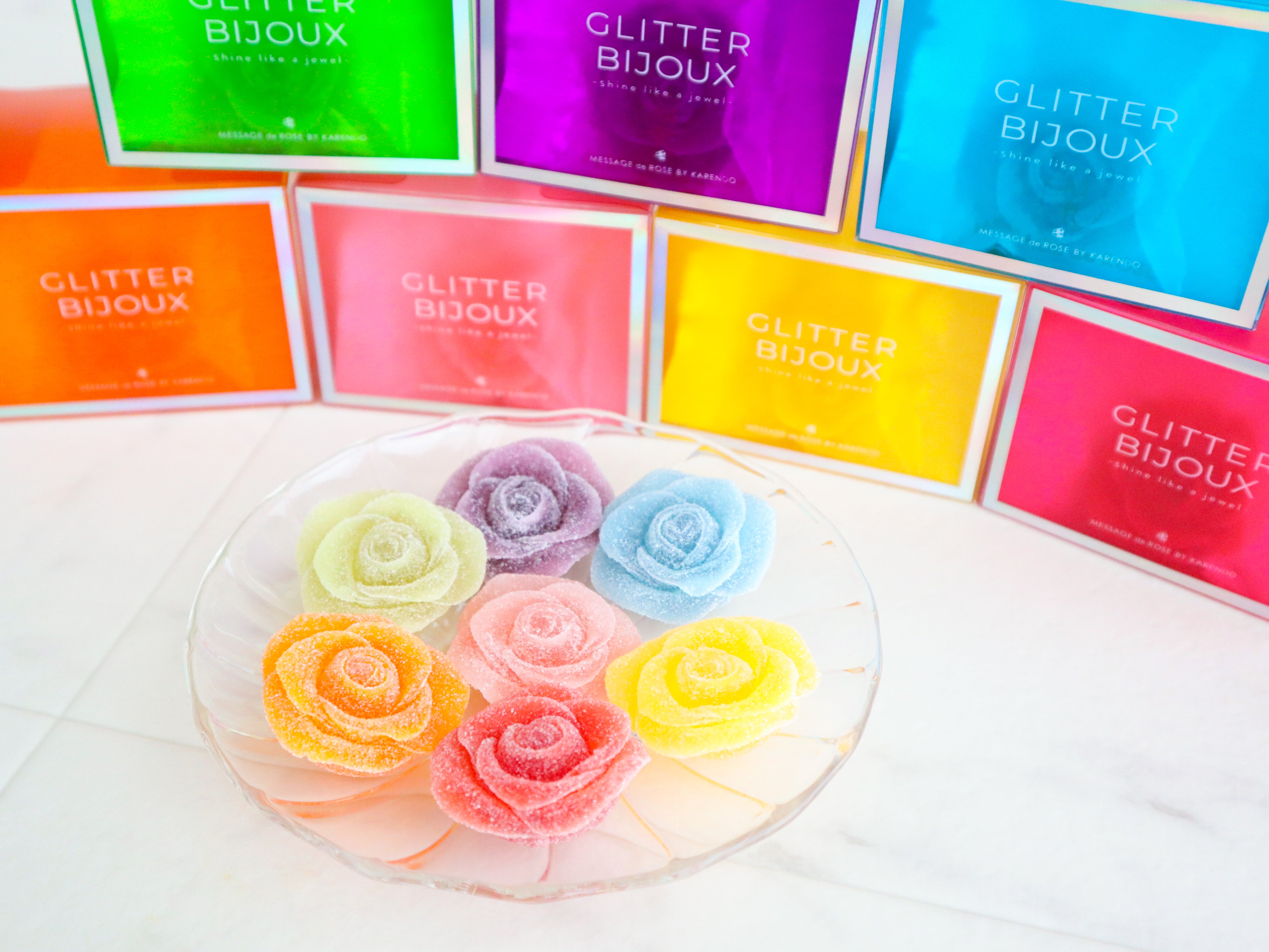 ＜新発売！新食感グミ＞グリッタービジュ・スクエア＜全7種＞