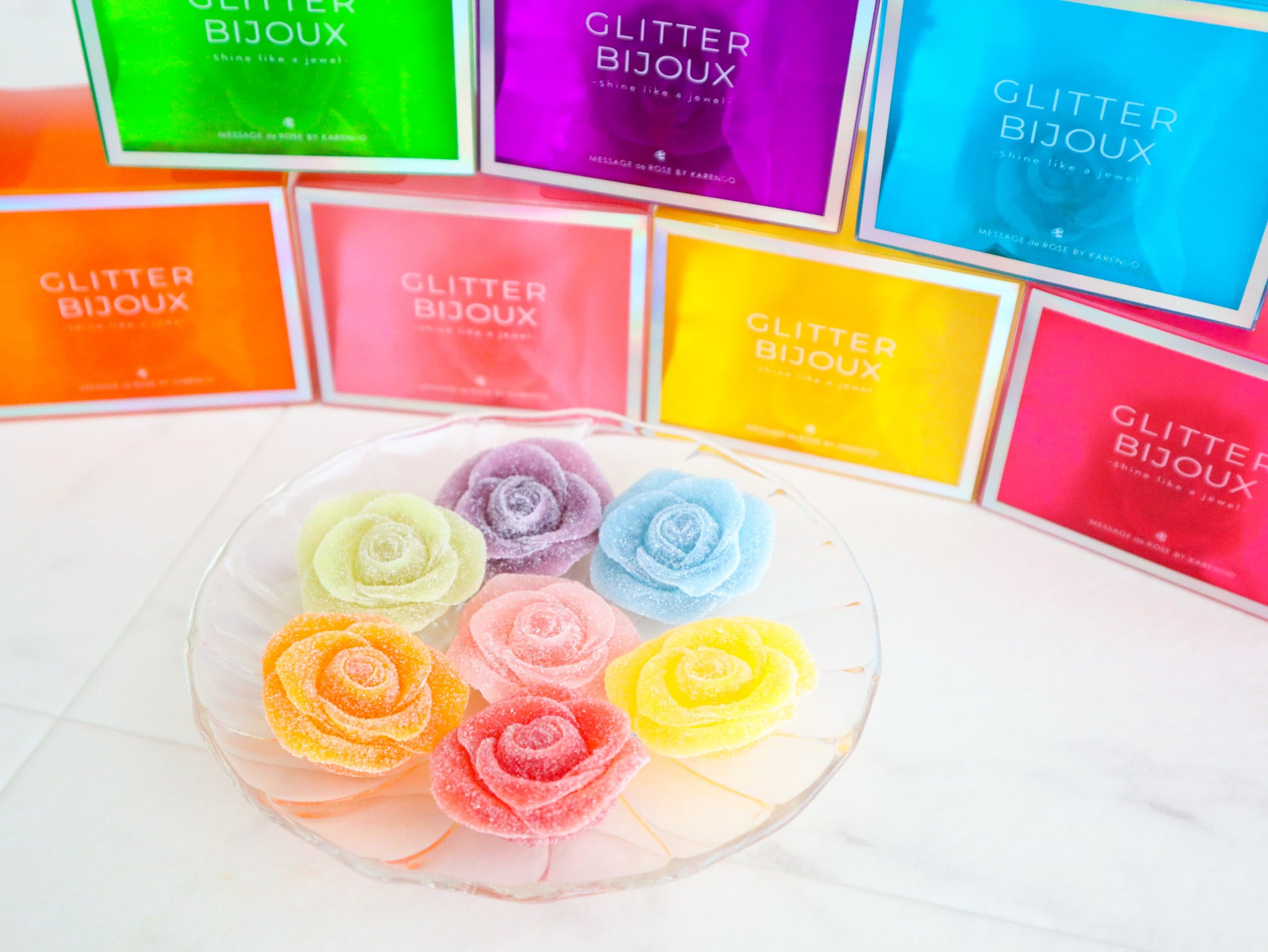 ＜新発売！新食感グミ＞グリッタービジュ・スクエア＜全7種＞