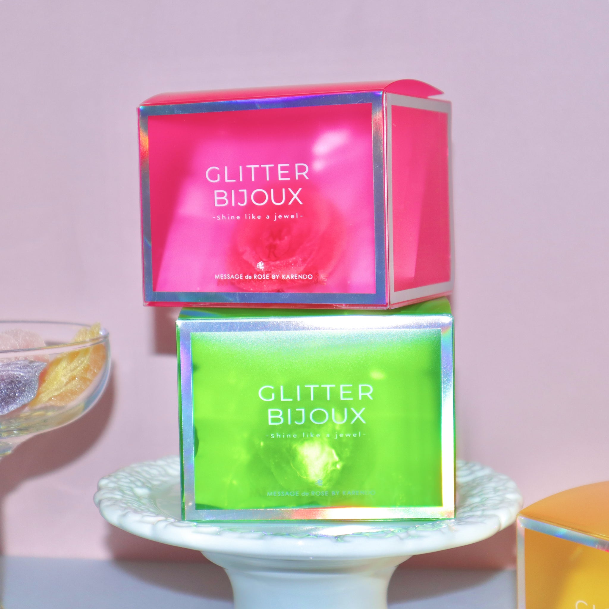 ＜新発売！新食感グミ＞グリッタービジュ・スクエア＜全7種＞