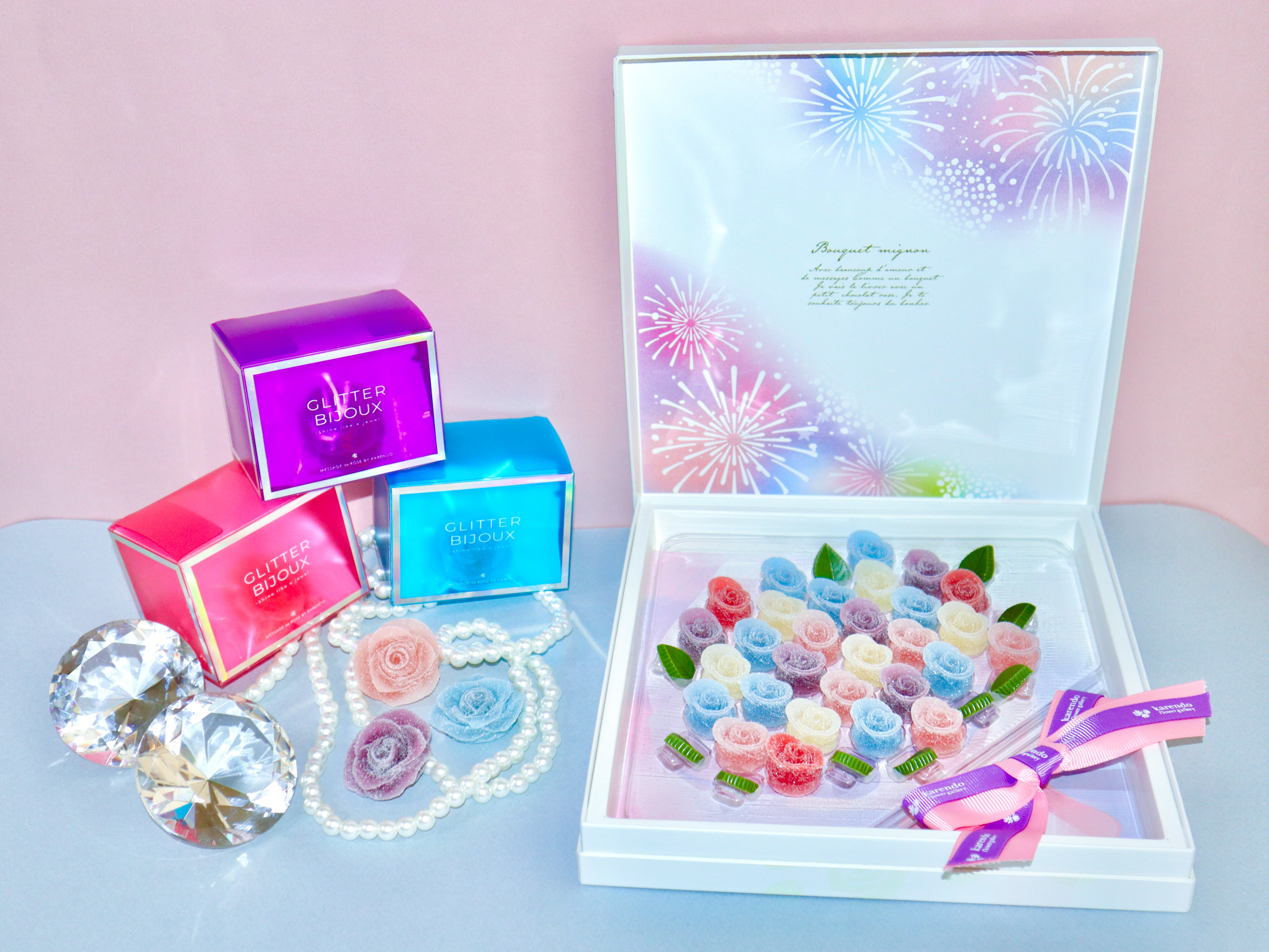 ＜新発売！新食感グミ＞グリッタービジュ・スクエア＜全7種＞