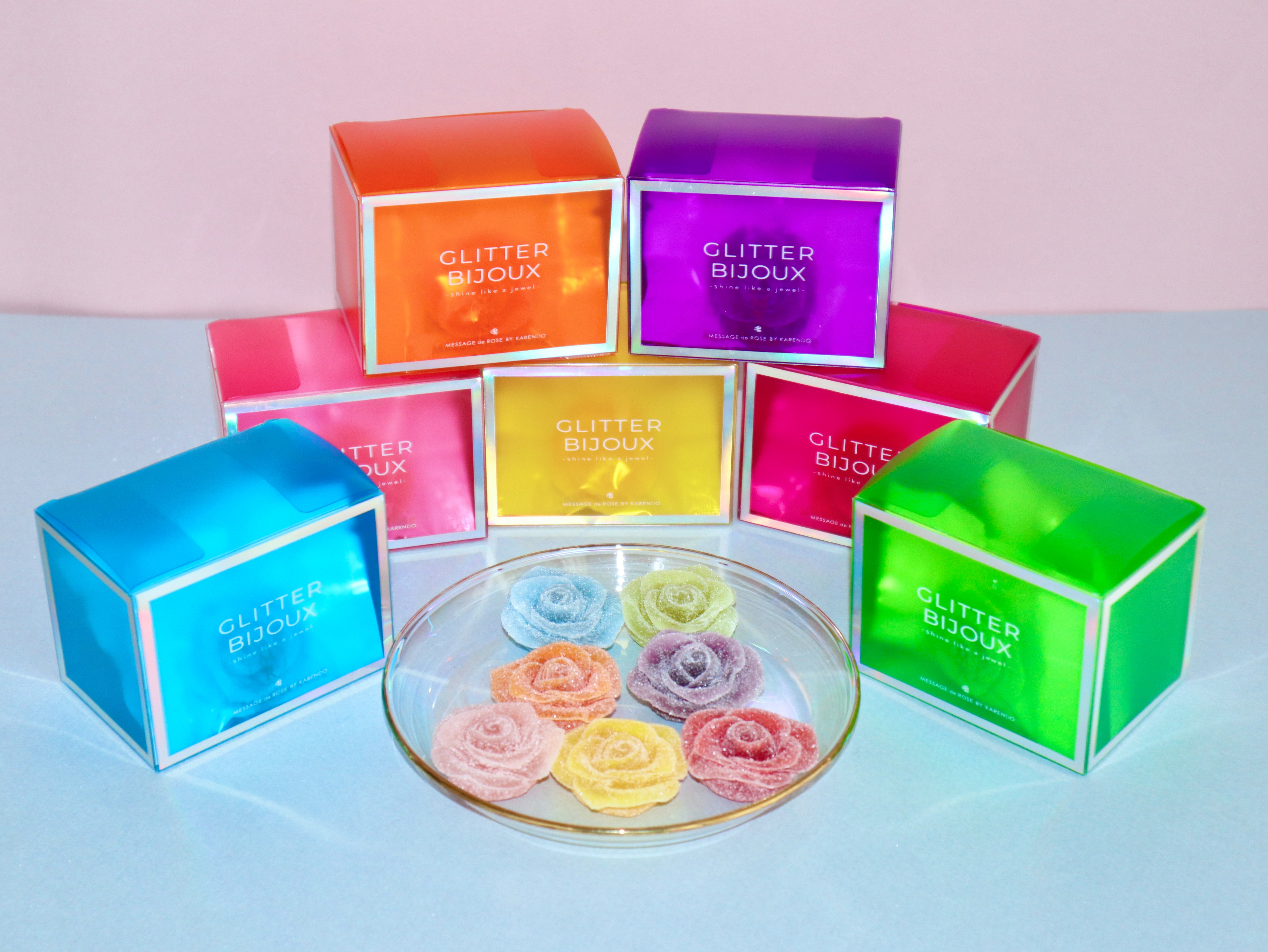 ＜新発売！新食感グミ＞グリッタービジュ・スクエア＜全7種＞